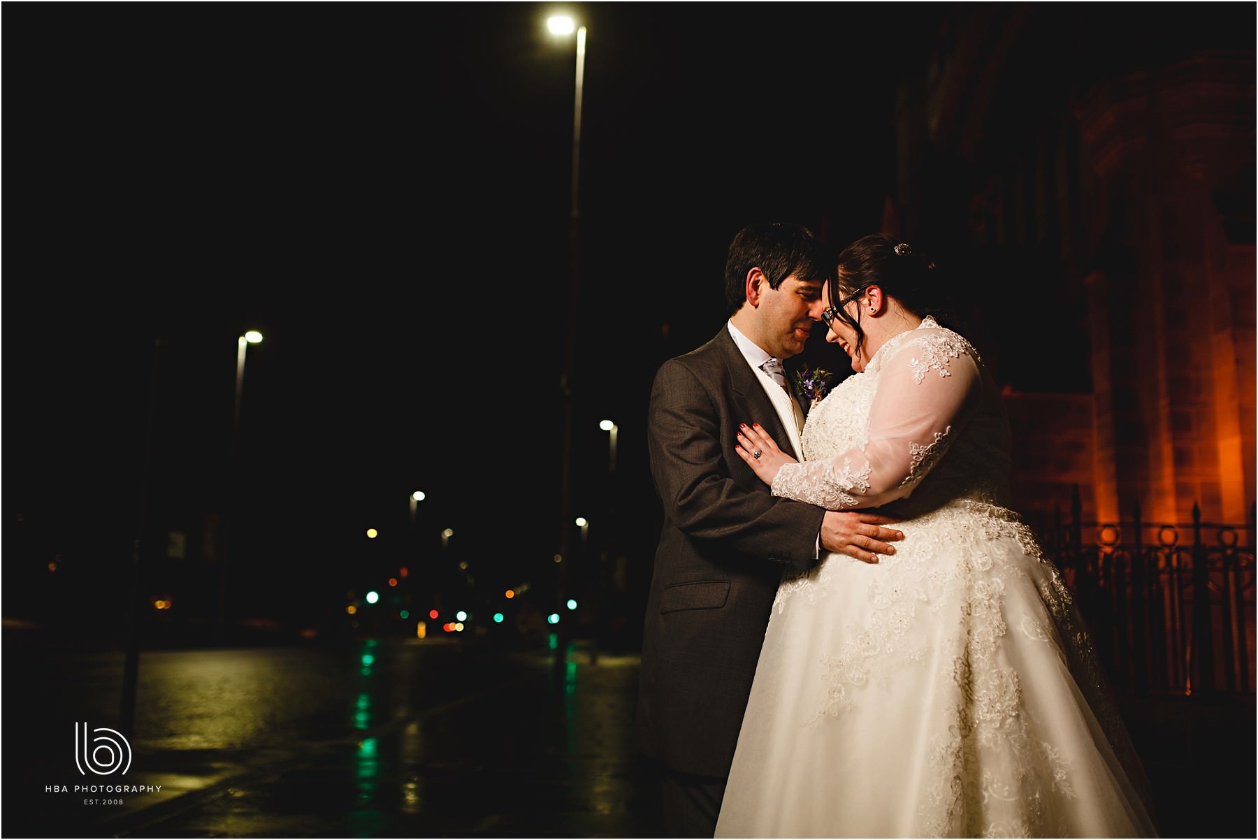 the bride & groom