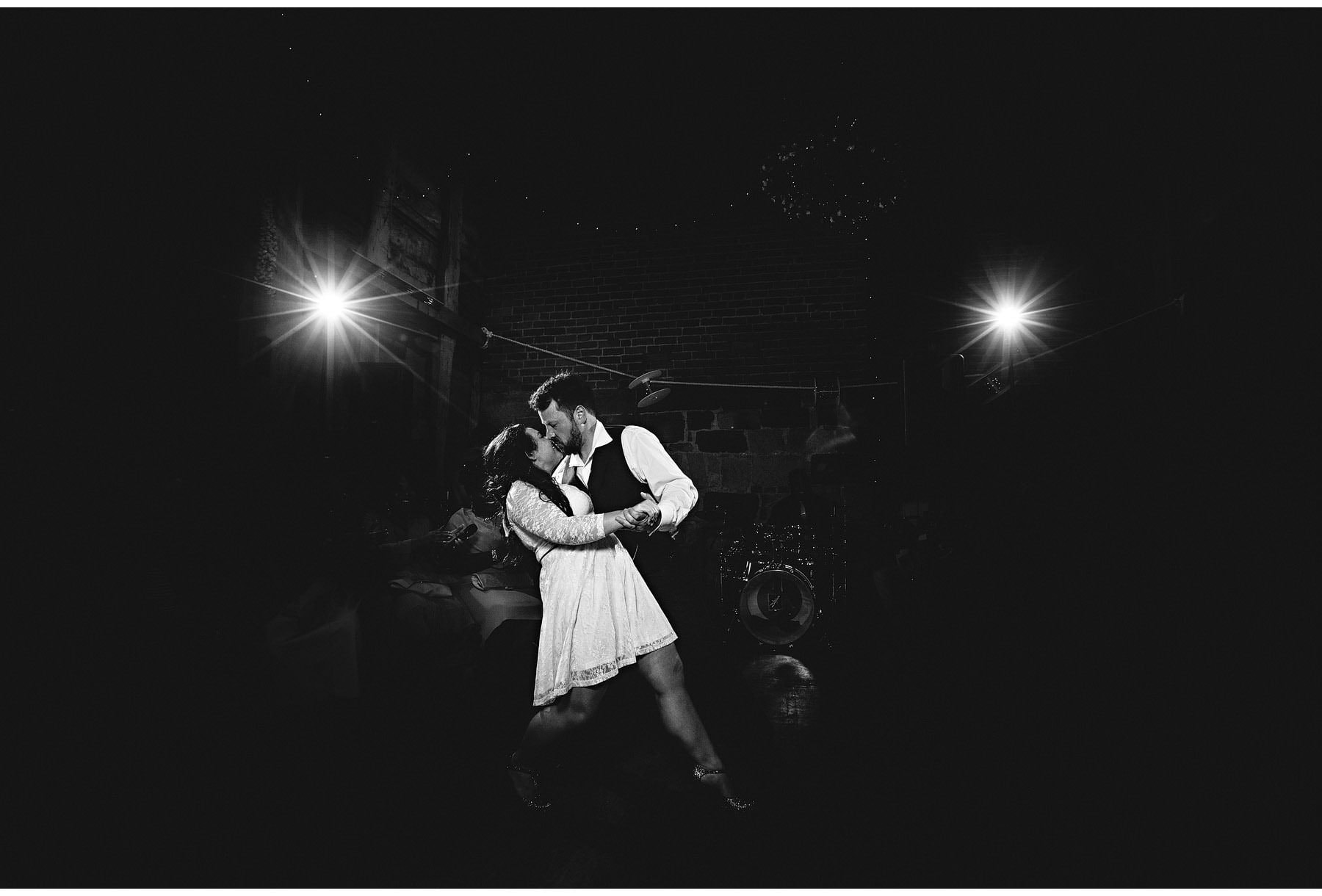 The bride & groom's first dance