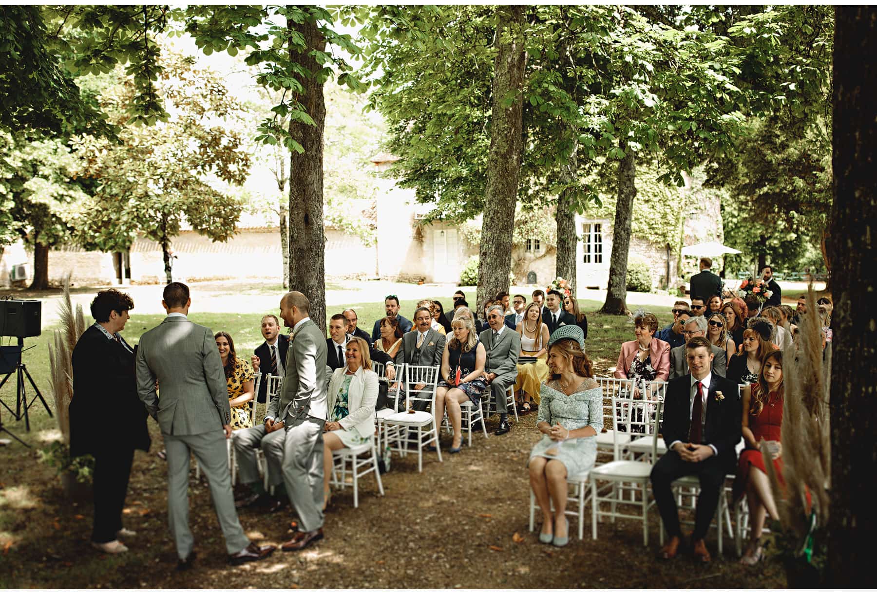 the wedding in the dordogne, south of france