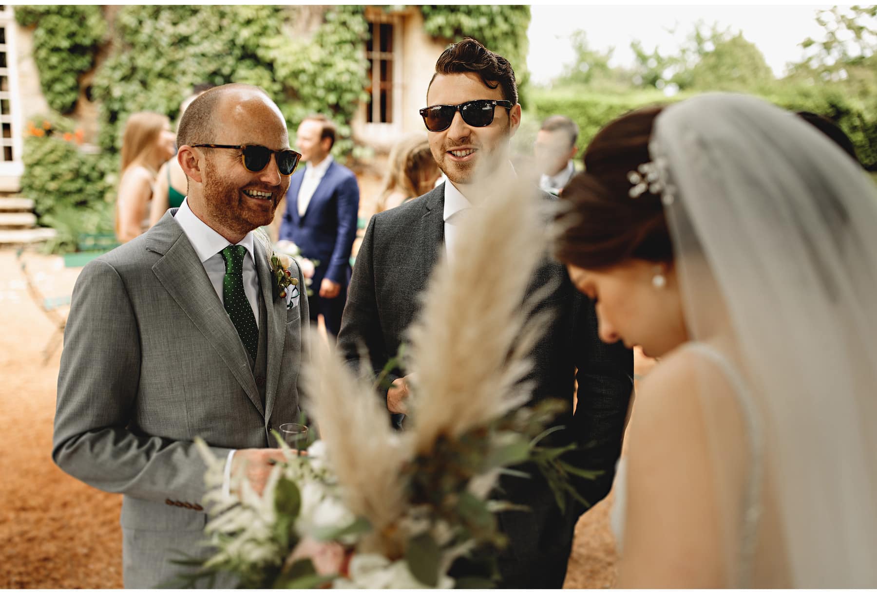 wedding photos at Château Cazenac