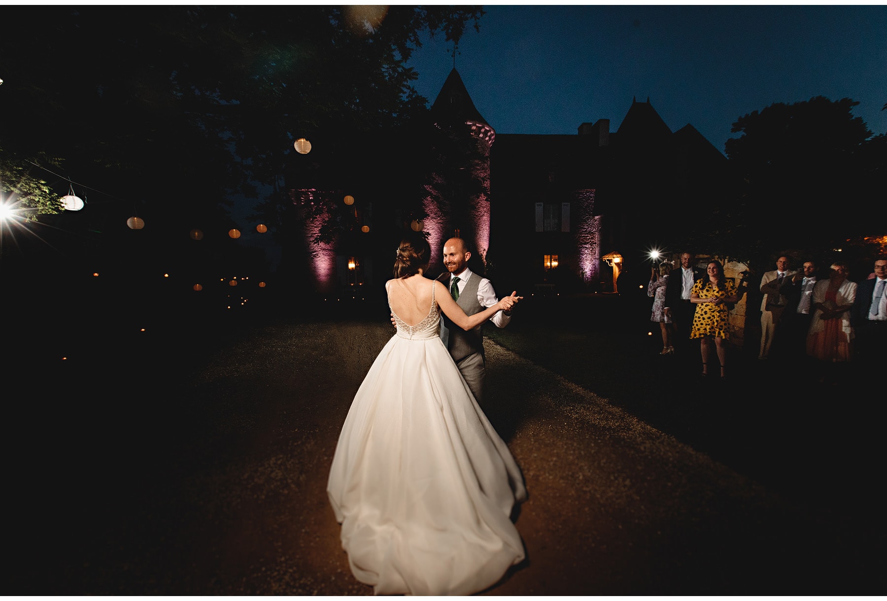the first dance outside